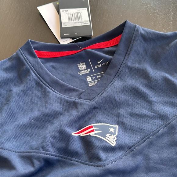 New England Patriot long sleeve on field Nike  dri-fit - Picture 2 of 5